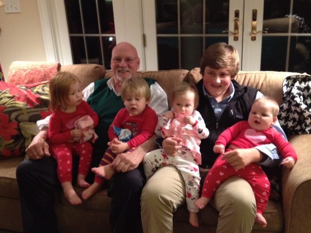 Dr. Walsh and grandkids